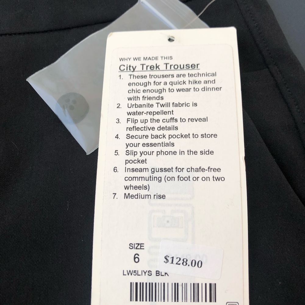 City Trek Trouser from lululemon 🍋 size 6